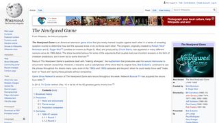 
                            8. The Newlywed Game - Wikipedia - Newlywed Game Sign Up