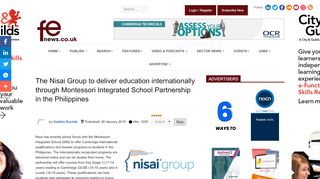 
                            6. The Nisai Group to deliver education internationally through ... - Nisai Login