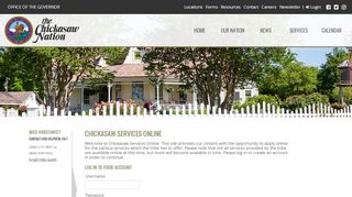 
                            2. The Official Site of the Chickasaw Nation | - Chickasaw Portal