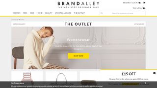 
                            8. The Outlet - Up to 80% Off Designer Brands - BrandAlley - Yes ... - Brandalley Portal