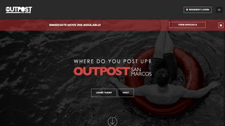 
                            2. The Outpost San Marcos: Home - The Outpost Resident Portal