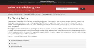 
                            5. The Planning System - sthelens.gov.uk - St Helens Planning Portal