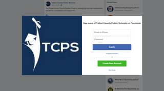 
The PowerSchool Parent/Student Portal is... - Talbot County ...
