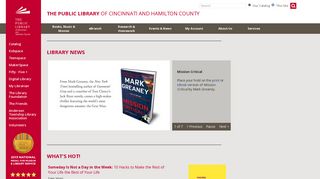 The Public Library of Cincinnati and Hamilton County - Cincinnati Library Portal