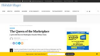 
                            2. The Queen of the Marketplace - The Florida Villager - Pinecrest Marketplace Portal