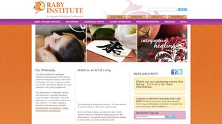 
                            2. The Raby Institute for Integrative Medicine at Northwestern, Chicago - Raby Institute Portal