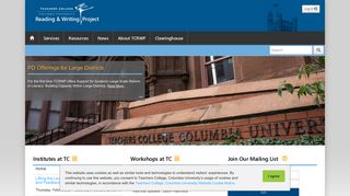 
                            6. The Reading & Writing Project - Home - Tcrwp Assessment Pro Portal