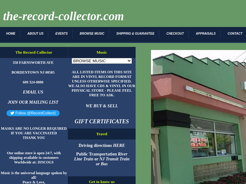 
                            5. The Record Collector online music store for vinyl records ...