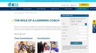 
                            7. The Role of a Learning Coach | K12 - K12.com - Community Portal Coah
