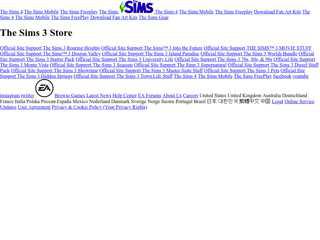The Sims 3 Store - An Official EA Site