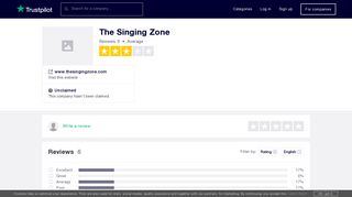 
                            3. The Singing Zone Reviews Read Customer Service Reviews ...