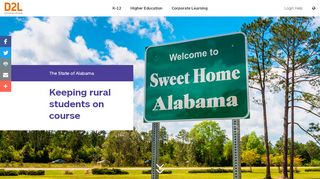 
                            3. The State of Alabama | Customer Success | D2L - D2L.com - Access Distance Learning Alabama Portal