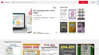 
                            5. The Teaching Tribe - Pre-K Pages - Pinterest - The Teaching Tribe Login