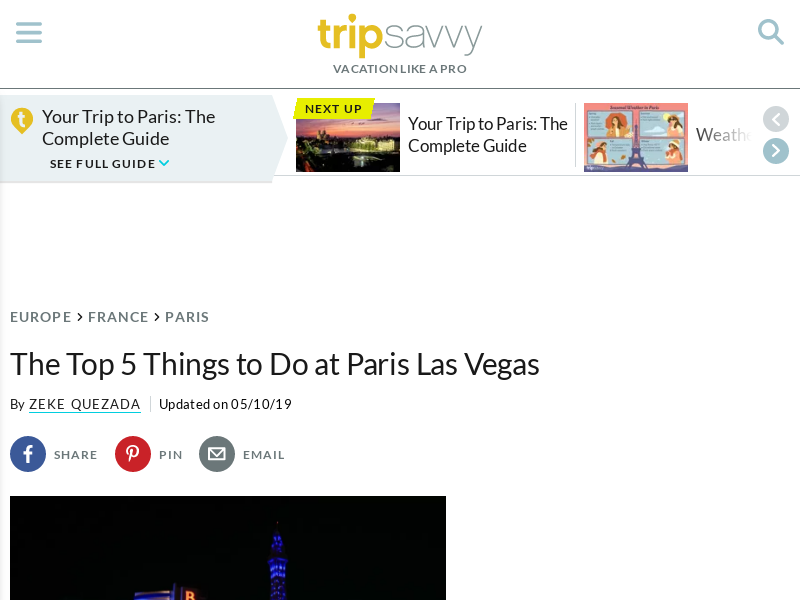
                            10. The Top Things to Do at Paris Las Vegas - TripSavvy