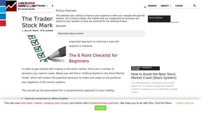 The Traders [6 Point] Checklist -Stock Market Guide ...