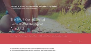 
                            7. The TRUE Cost of United GamesL Affiliate Payout Amounts ... - United Games Affiliate Portal