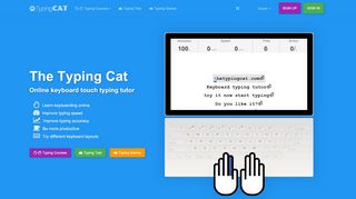 
                            7. The Typing Cat - Touch Typing Tutor - Learn To Type - Http Online 3 Typing Master Portal