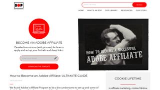 
                            5. The Ultimate Guide for Adobe's Affiliate Program - SOP ... - Adobe Affiliate Portal