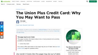 
The Union Plus Credit Card: Why You May Want to Pass ...  
