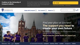 
                            8. The University of Liverpool - Liverpool Hope Student Portal