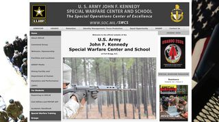 
                            1. The US Army Special Operations Center of Excellence - Swcs Blackboard Portal