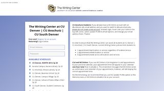 
                            5. The Writing Center at CU Denver | CU Anschutz | CU South ... - Cu Denver Student Portal