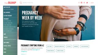 
                            2. TheBump.com - Pregnancy, Parenting and Baby Information - Baby Bump Portal