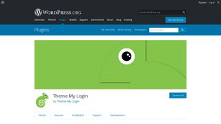 
                            2. Theme My Login – WordPress plugin | WordPress.org