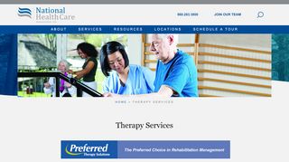 
                            7. Therapy Services - National Health Care Associates ... - National Healthcare Associates Portal