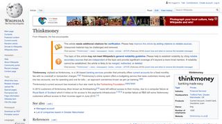 
Thinkmoney - Wikipedia  
