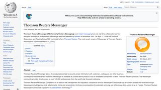 
                            4. Thomson Reuters Messenger - Wikipedia - Eikon Messenger Web Login