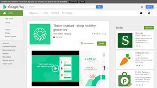 
                            6. Thrive Market - shop healthy groceries - Apps on Google Play - Thrive Market Sign In