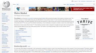 
                            8. Thrive Market - Wikipedia - Thrive Market Sign In