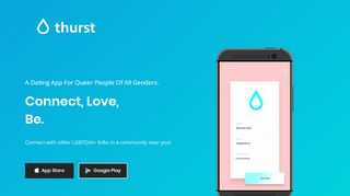 
                            1. Thurst – Thurst is an app for queer people of all genders - Thurst App Sign Up