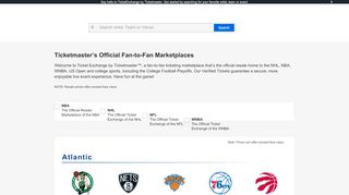 
                            4. Ticket Exchange by Ticketmaster | Buy and Sell ticket for NFL ... - Ticketmaster Portal Canada