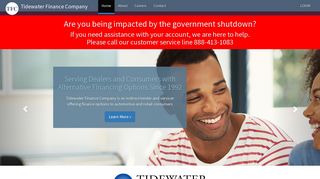 
                            1. Tidewater Finance Company: TFC - Tidewater Finance Home Depot Portal