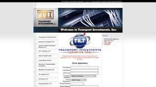 
                            3. TILT - Transport Investments, Inc. - Tilt Portal