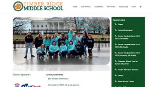 
                            6. Timber Ridge Middle School - Encore Iep Portal