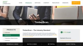 
                            2. TimberScan - Core Associates, LLC - Timberscan Portal