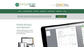 
                            6. TimberScan Mobile - Timberscan Portal