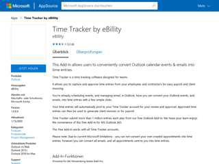 Time Tracker by eBillity - appsource.microsoft.com