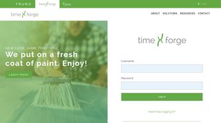 
TimeForge Login - TRUNO
