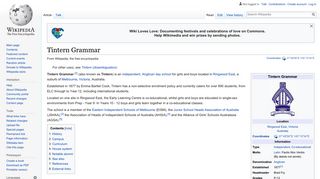 
                            3. Tintern Grammar - Wikipedia - Tintern Portal Portal