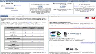 TIS - Toyota Tech Info - Toyota Tis Portal Page