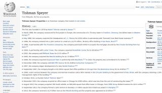 
                            4. Tishman Speyer - Wikipedia - Tishman Speyer Employee Portal