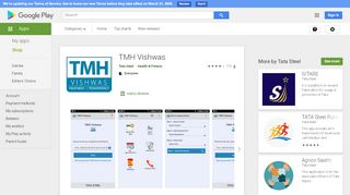 
                            4. TMH Vishwas - Apps on Google Play - Tata Steel Intranet Login