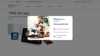 
                            5. TMN App | Shaw Go - Shaw Direct - Tmn Go Portal