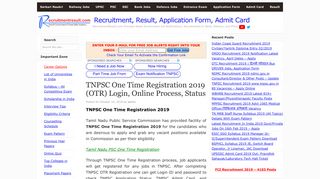 
                            8. TNPSC One Time Registration 2019 (OTR) Login, Online ... - Tnpsc One Time Registration Portal