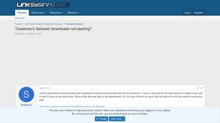 
                            4. Toastman's 4shared downloads not starting? | LinksysInfo.org - Https Www 4shared Com Web Portal