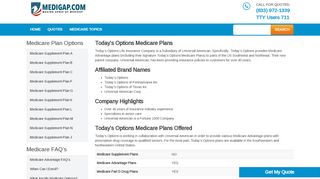 Today's Options Medicare Plans - Call 1-(855)-MEDIGAP